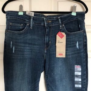 Levi 711 Skinny Jean Size 31 Long